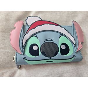 Loungefly Stitch Santa Wallet